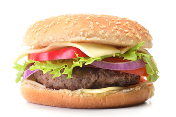 Fresh hamburger