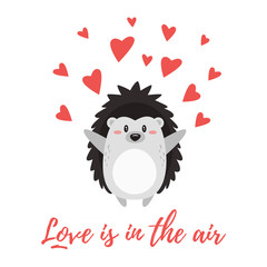 Valentine's day romantic gift card