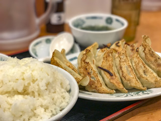Delicious Japanese dumplings