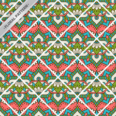 Seamless pattern tile