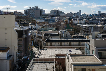 東京　目黒の都市風景１