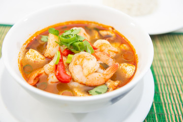Tom Yum Prawn - Thai Spicy Soup