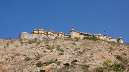 Nahargarh Fort in Jaipur, Rajasthan, Mogularchitektur