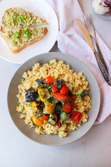 Groats of processed wheat Bulgur