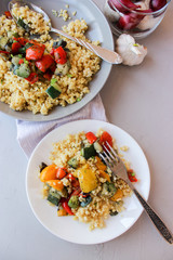 Groats of processed wheat Bulgur