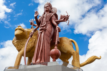 plus grande statue de Durga Maa au monde, Grand Bassin, île Maurice 
