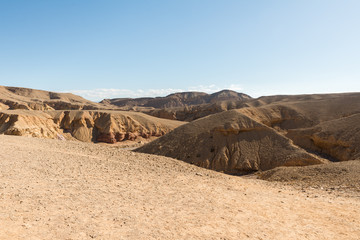 Visiting Red Canyon at Eilat mountains