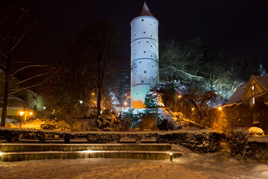 Wei&szlig;er Turm in Biberach an der Ri&szlig;