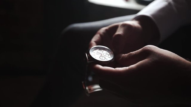 Men's Watches On the Arm