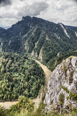 Pieniny mountains in Poland