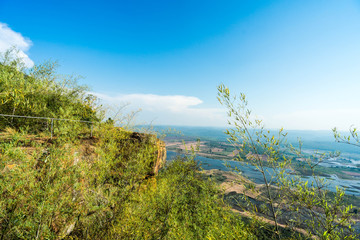 view of a mountain landscape