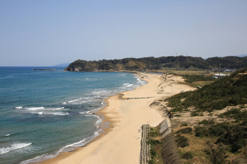 龍見台からの風景　（鳥取県鳥取市）