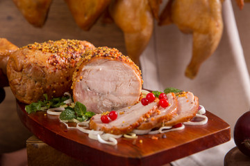 Smoked chicken