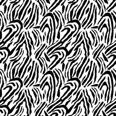 Abstract animal print unusual seamless pattern - 200763487