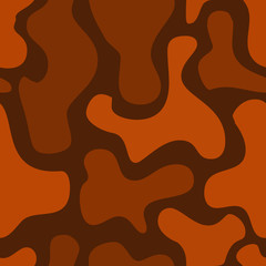 abstract vector chaotic spotted seamless pattern