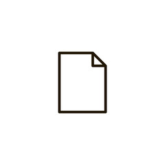 document icon. sign design