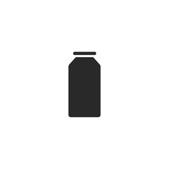 jam bottle icon. sign design