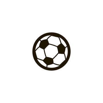 football ball icon. sign design