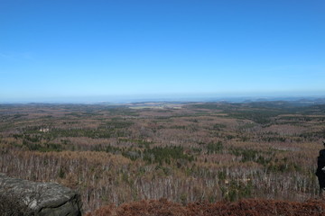 Schneeberg im Elbsandsteingebirge
