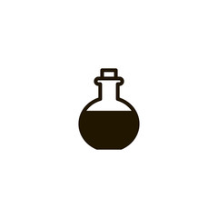 erlenmeyer flask icon. sign design
