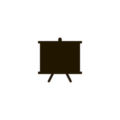 blackboard icon. sign design