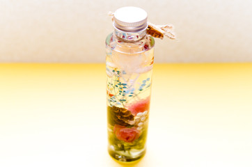 ハーバリウム　制作