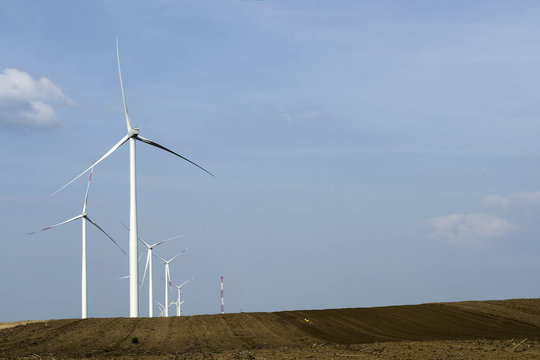 Wind turbine
The Wind Turbine is a device that converts the kinetic energy of wind into electricity, in fields at Alibunar, Banat, Serbia.