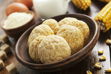 Homemade сorn cookies