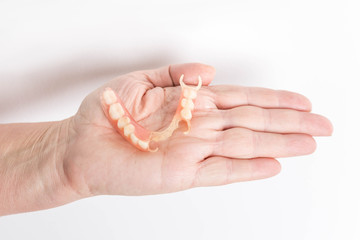 flexible nylon denture