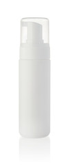 Perfume bottle with despenser isolated