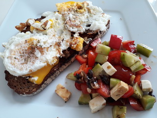 Rustikale Mahlzeit