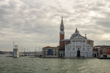 San Giorgio Maggiore church in Venice, Italy, 2016