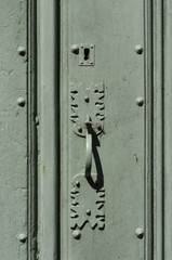 Green door