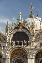Naklejka premium St Mark's Basilica in Venice, Italy, 2016
