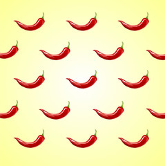 background with peppers