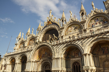 Fototapeta premium St Mark's Basilica in Venice, Italy, 2016