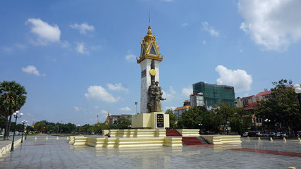 Fototapeta premium phnom penh landmark