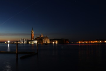 Fototapeta na wymiar Venedig bei Nacht I 