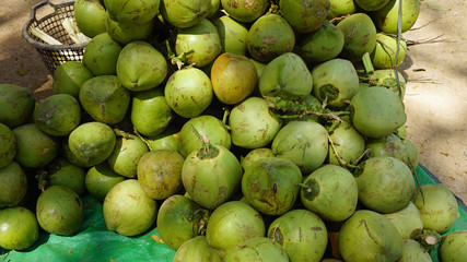fresh food from a local market