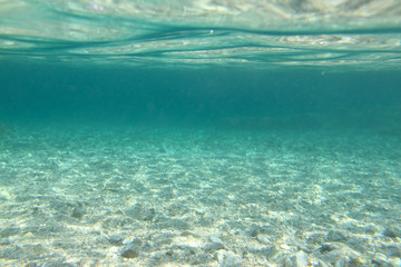 Fototapeta na wymiar Underwater sea view background