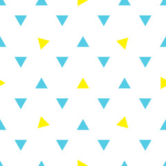 Triangle seamless pattern with bright details