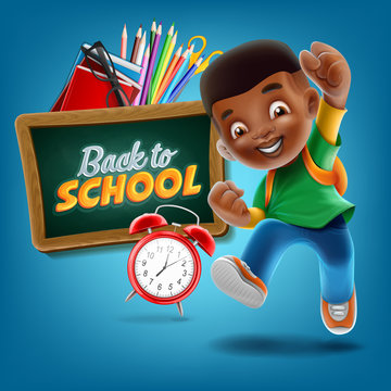 kid black for back to school