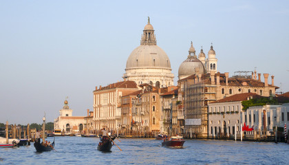 Fototapeta na wymiar the grand canal of Venice