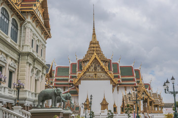 Naklejka premium details of thailand