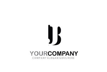 Letter JB Logo Design Modern Concept
