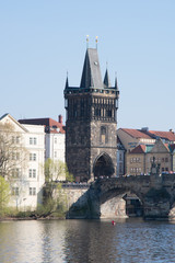 Prague bridge