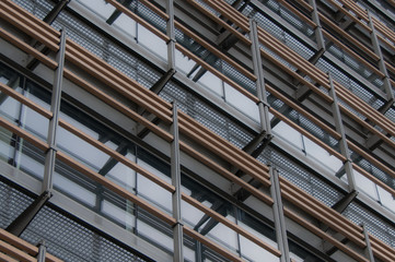Obraz premium Structure of high rise buidling