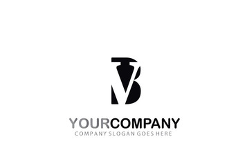 Letter VB Logo Design Modern Concept