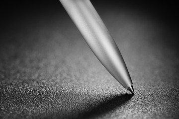 Steel ballpoint pen