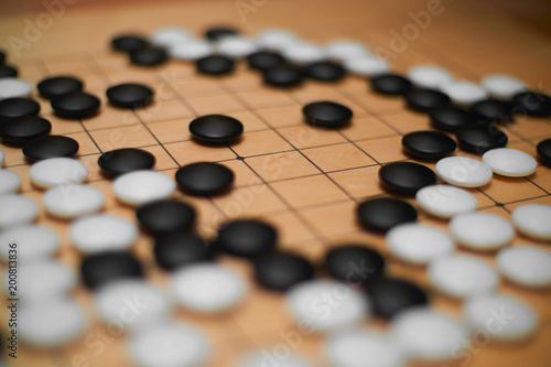 Go East Game Traditional Chinese Game Wooden Board Goban With Extraordinary Game With Stones And Wooden Board Go East Game Traditional Chinese Game Wooden Board Goban With Extraordinary Game With Stones And Wooden Board